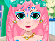 Mermaid Face Painting Design